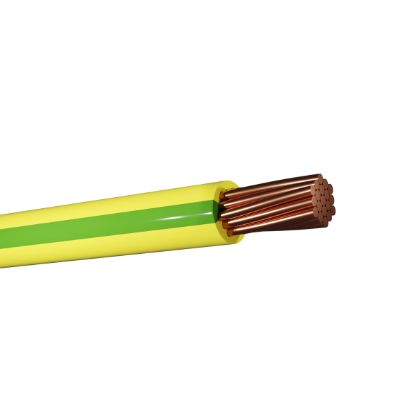 Picture of H/WIRE 4MM GRN/YL P/M each